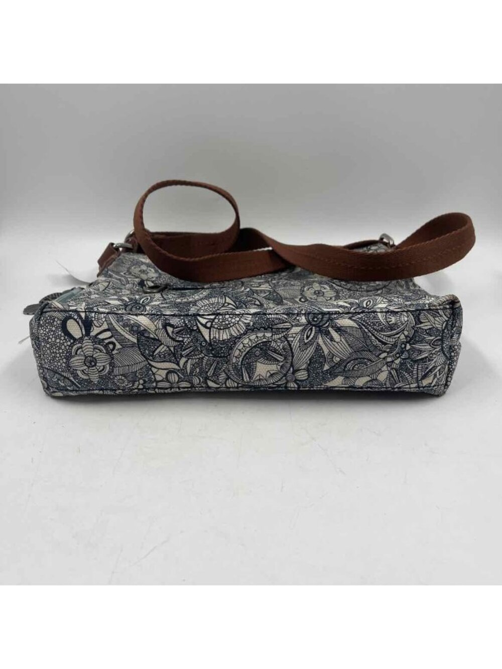 Sakroots Crossbody Women's Navy Floral Purse - Picture 3 of 4